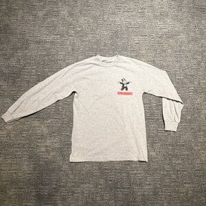 Gray Monopoly Long Sleeve Tee